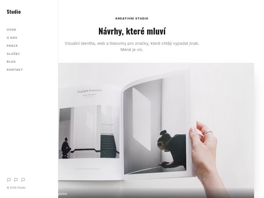 Minimal studio